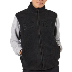 Svea Teddy Pile Vest W - Black