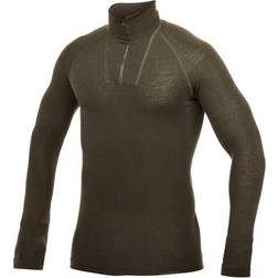 Woolpower Men's Zip Turtleneck Lite - Pine Green