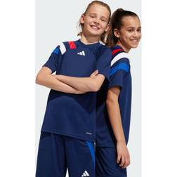 adidas Boys, Junior Fortore 23 Tee, Navy, 15-16 Years