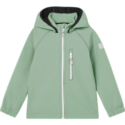 Reima Kid's Vantti Soft Shell Jacket - Green Clay (5100009A-8680)