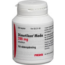 Dimetikon 200mg 250 st Kapsel