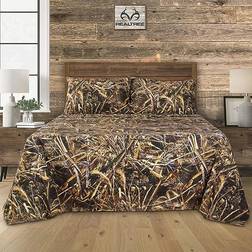 RealTree Max-5 Bed Sheet Brown (274.3x259.1cm)