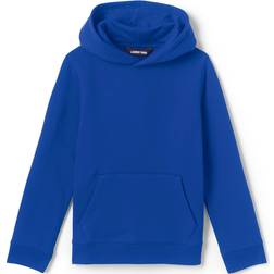 Lands' End School Uniform Kids Hooded Pullover Sweatshirt Cobalt