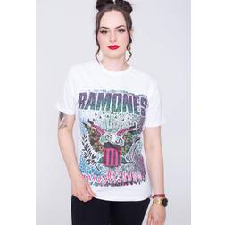 Ramones Unisex T-Shirt Animal Skin - White
