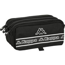 Kappa Tredubbel Carry-all 21,5 x 10 x 8 cm Svart