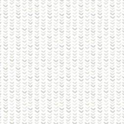 Noordwand Noordwand Wallpaper Mondo baby Small Harts White and Grey
