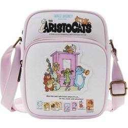 Loungefly The Aristocats Poster Passport Crossbody - Pink