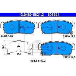 ATE Bremsbelagsatz, Scheibenbremse Vorderachse 13.0460-5621.2