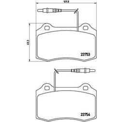 Brembo Scheibenbremse Vorderachse P 61 064