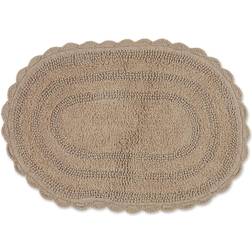 Design Imports Crochet Brown 43.2x61cm