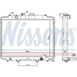 Kylare, motorkylning NISSENS 67015