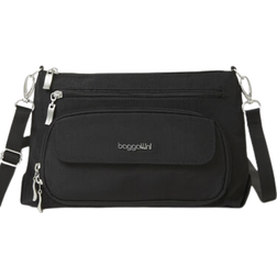 Baggallini Original Everyday Bag - Black With Sand Lining