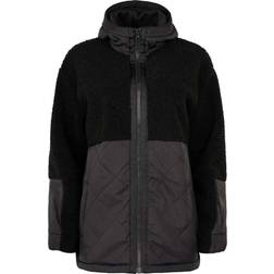 Knowledge Cotton Apparel Outdoor Teddy Mix Jacket Grs/Vegan BlackJet