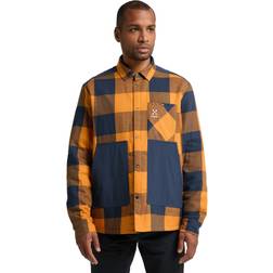 Haglöfs Men's Insulated Timmer Shirt - Desert Yellow/Tarn Blue