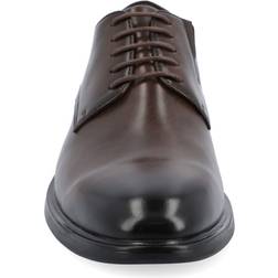 Vance Co. Men's Kimball Plain Toe Dress Shoes Brown Brown