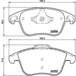 Brembo P 61 117 Bremsbelagsatz