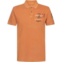 Petrol Polo Shirt Logo - Orange