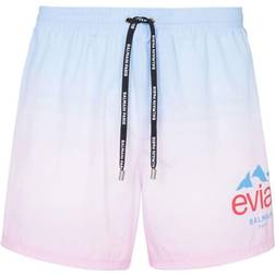 Balmain Pink Evian Edition Swim Shorts