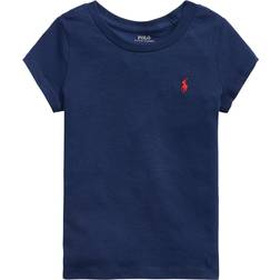 Polo Ralph Lauren Girl's Logo Embroidered T-shirt - Newport Navy