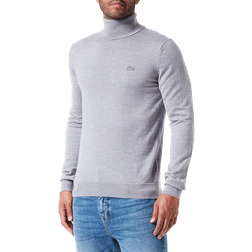 Lacoste Men's Turtleneck Sweater - Grey Chine
