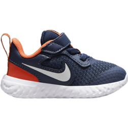 Nike Revolution 5 TDV - Midnight Navy/Orange/White