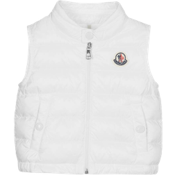 Moncler Girl's Amaury Gilet - White