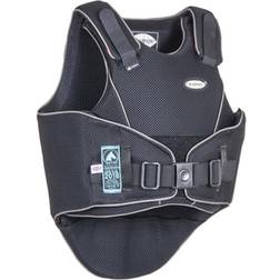 Champion Horses FlexAir Body Protector Jr - Black and Gunmetal Grey