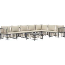 vidaXL 8 Loungeset