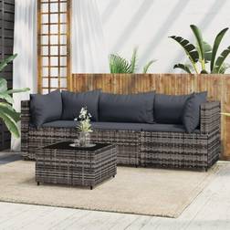 vidaXL dynor 4 Loungeset