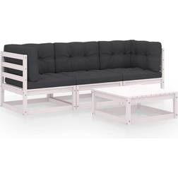 vidaXL dynor 4 Loungeset