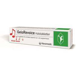 Navamedic GeloRevoice Körsbär-Mentol 20 st Tablett