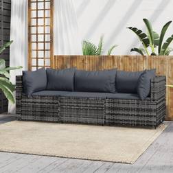 vidaXL 3 Outdoor Lounge Set