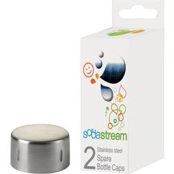 SodaStream Bottle Caps, Metal, 2-Pack