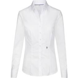 Seidensticker Slim Fit Blouse - White