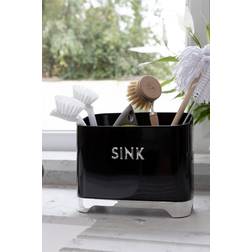 KitchenCraft Lovello Midnight Black Sink Caddy