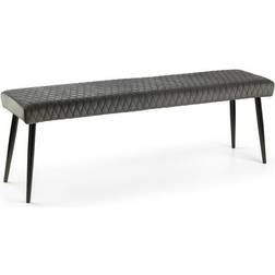 Julian Bowen Luxe Grey Sittbänk 140x47cm 0st