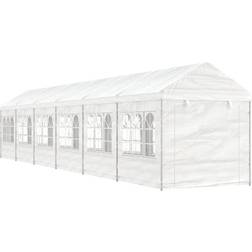 vidaXL Pavillon tag 13,38x2,28x2,69 m polyethylen