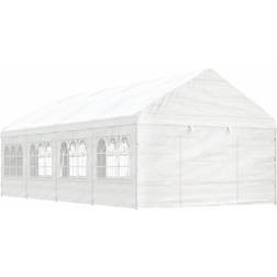 vidaXL Pavillon tag 8,92x4,08x3,22 m polyethylen
