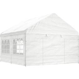 vidaXL Pavillon tag 4,46x4,08x3,22 m polyethylen