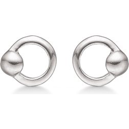 Støvring Design Rodinerat Silver Stiftörhängen 10148563