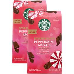 Starbucks 2 bags limited edition peppermint ground