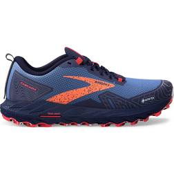 Brooks Women's Cascadia 17 GTX - Navy/Bittersweet/Peacoat
