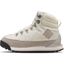 The North Face Women's Back-To-Berkeley IV High Pile Boots Gardenia White/Silver Grey