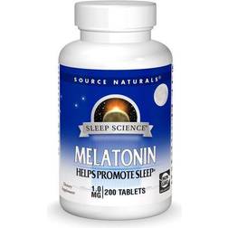 Source Naturals Melatonin 1 mg 200