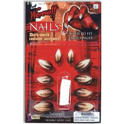 Forum Novelties Deluxe Werewolf Finger Claws/Nails Costume Accessory