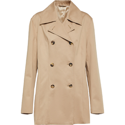 Toteme Double-Breasted Jacket - Beige