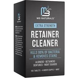 naturals retainer denture cleaner 120