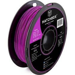 Hatchbox petg 1.75 mm 3d printer filament in purple, 1kg spool