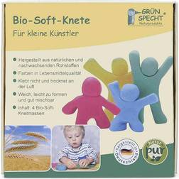 Grünspecht Bio-Soft-Knete 4 Farben