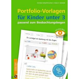 Portfolio-Vorlagen für Kinder unter 3 passend zum Beobachtungsbogen